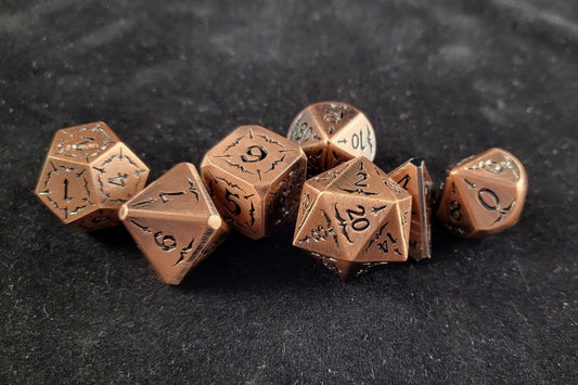 Skaltharim - Metal Dice Set for RPGs - D&D & Pathfinder