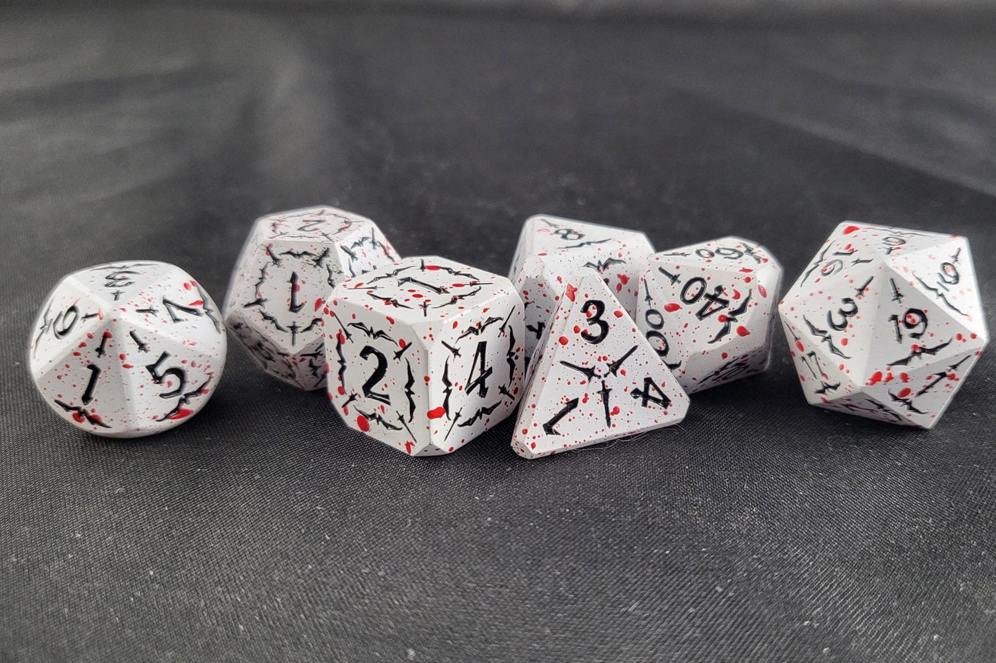 The Risen - Metal Dice Set for RPGs - D&D & Pathfinder