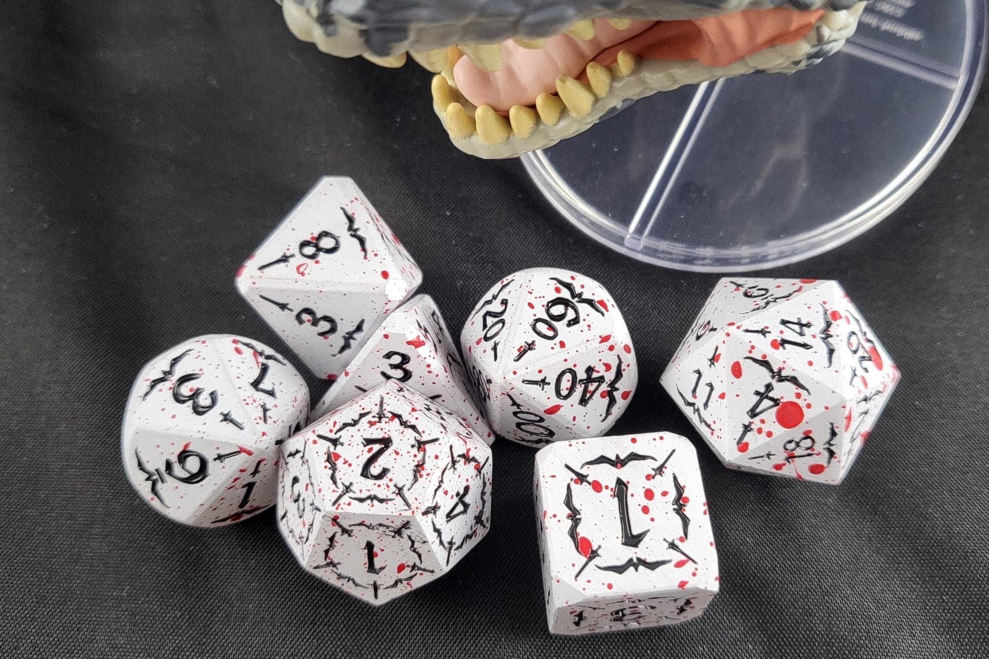 The Risen - Metal Dice Set for RPGs - D&D & Pathfinder